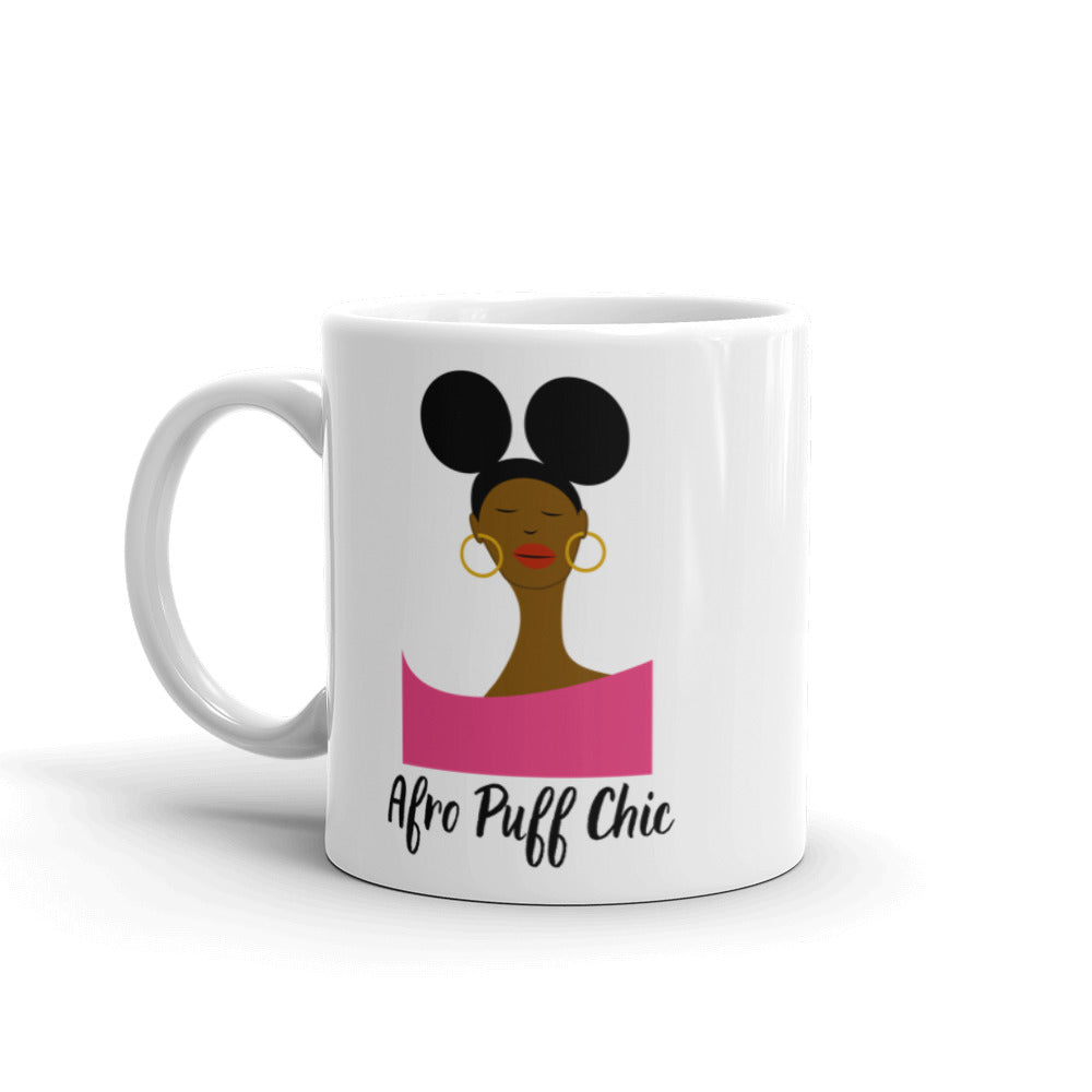 Afro Puff Chic Mug