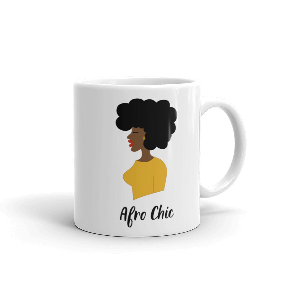 Afro Chic Profile Mug