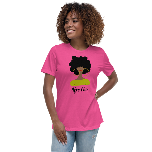 Afro Chic Women's Relaxed T-Shirt