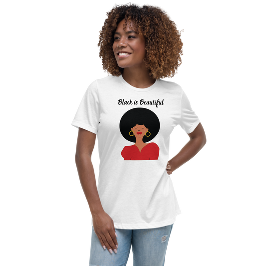 Black is Beautiful Women's Relaxed T-Shirt