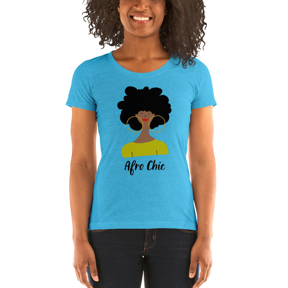 Afro Chic Fitted T-Shirt