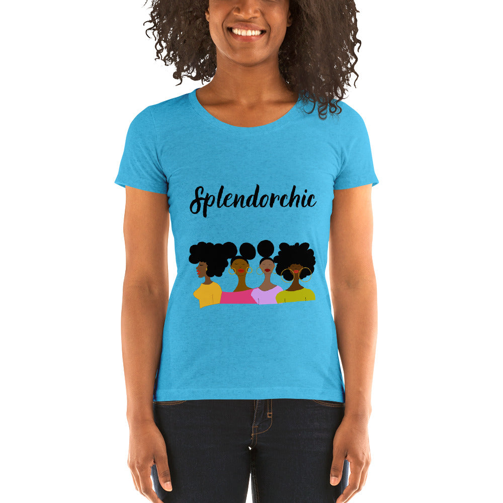 Afro Women Fitted T-Shirt